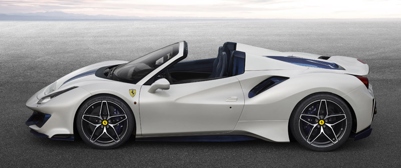 Ferrari 488 Pista Spider at Pebble Beach Concours 2018